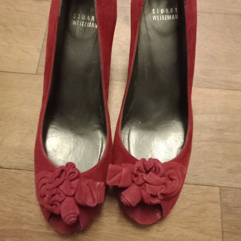 Stuart Weitzman Suede Pumps